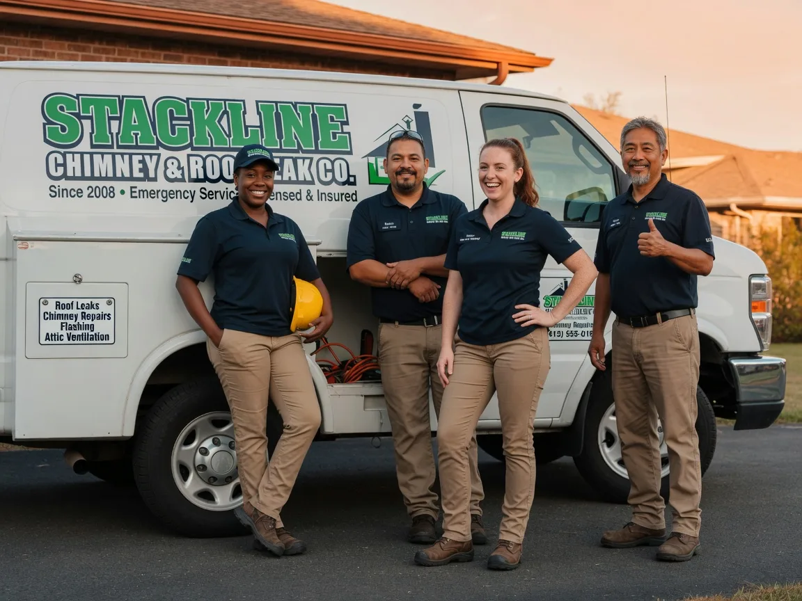 Chimney flashing repair company in Hardin, MO